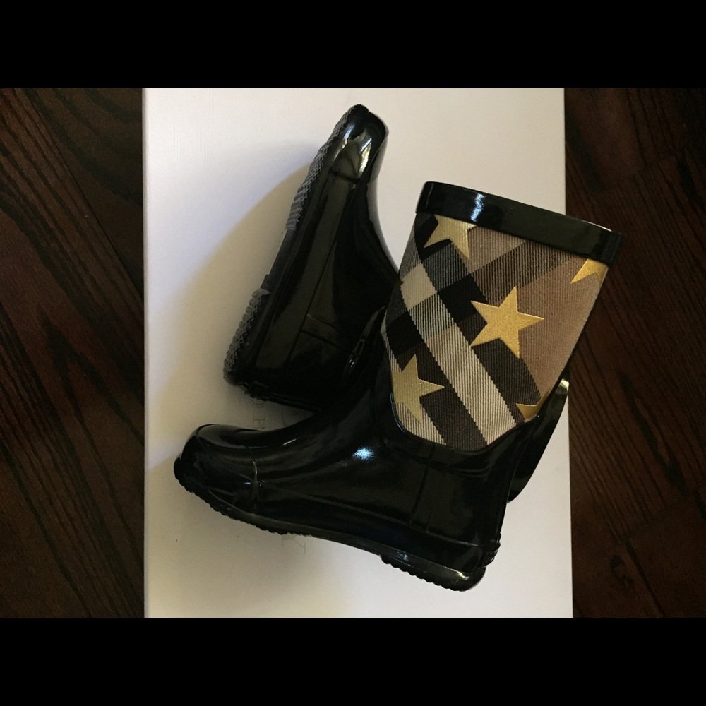 New Burberry Rain Boots